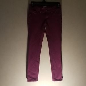 Purple jeggins